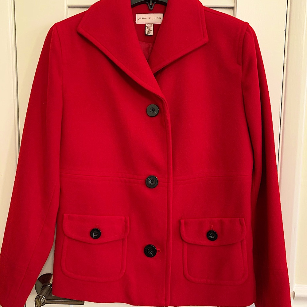 Beautiful red jacket